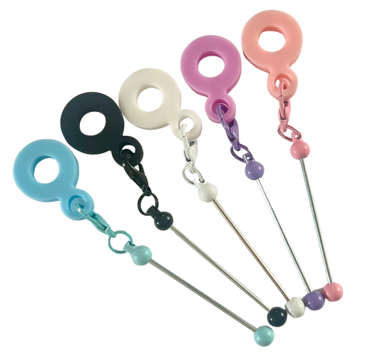 Beaded Straw Cup Decoration