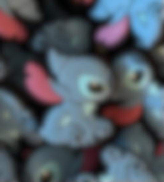 Blue Alien Side View Focal