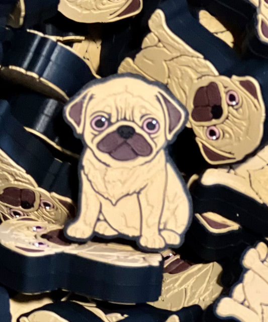 Brown Pug - Focal