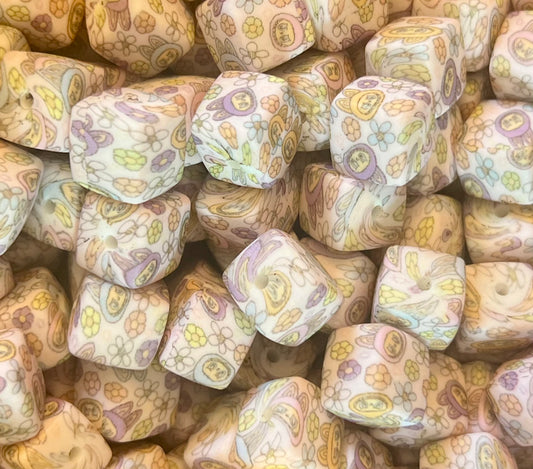 Lafufu 14mm Square Bead