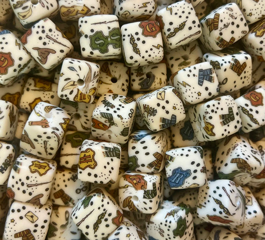 Hp Dark Wizard 14mm Square Bead