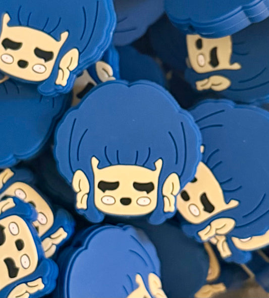 Blue Hair K-Pop Focal