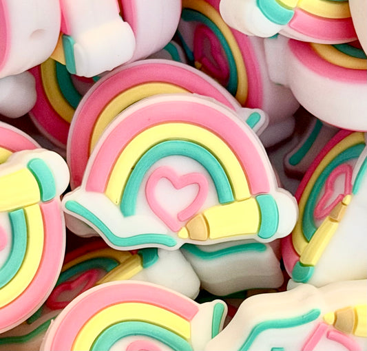 Pastel Rainbow Teacher - Focal