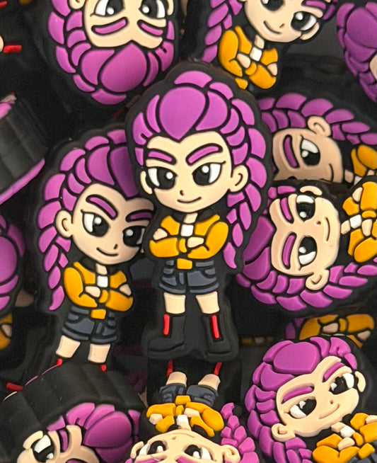 K-Pop Purple Hair - Focal