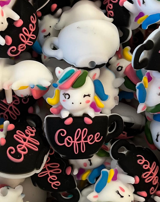 3D Coffee Unicorn (Not for Teething)