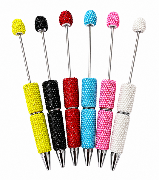 Small Jewel Plastic Pens