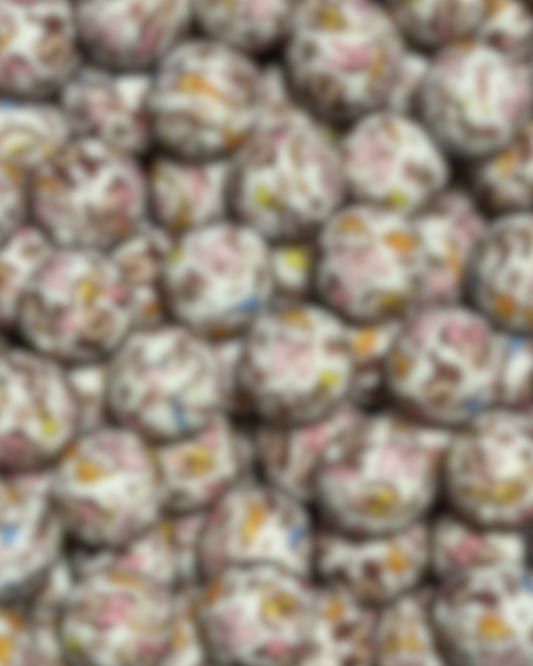 Mouse and Friends 15mm Printed Bead