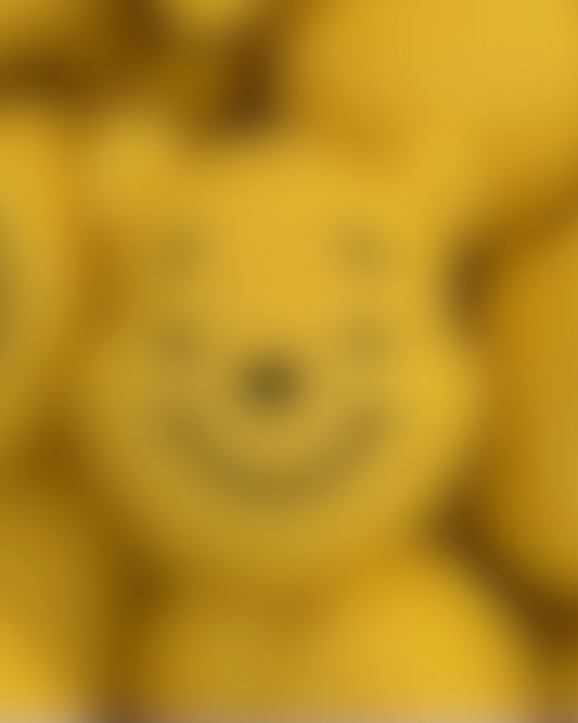 Yellow Bear Head - 3D Focal (NOT SAFE FOR TEETHING)