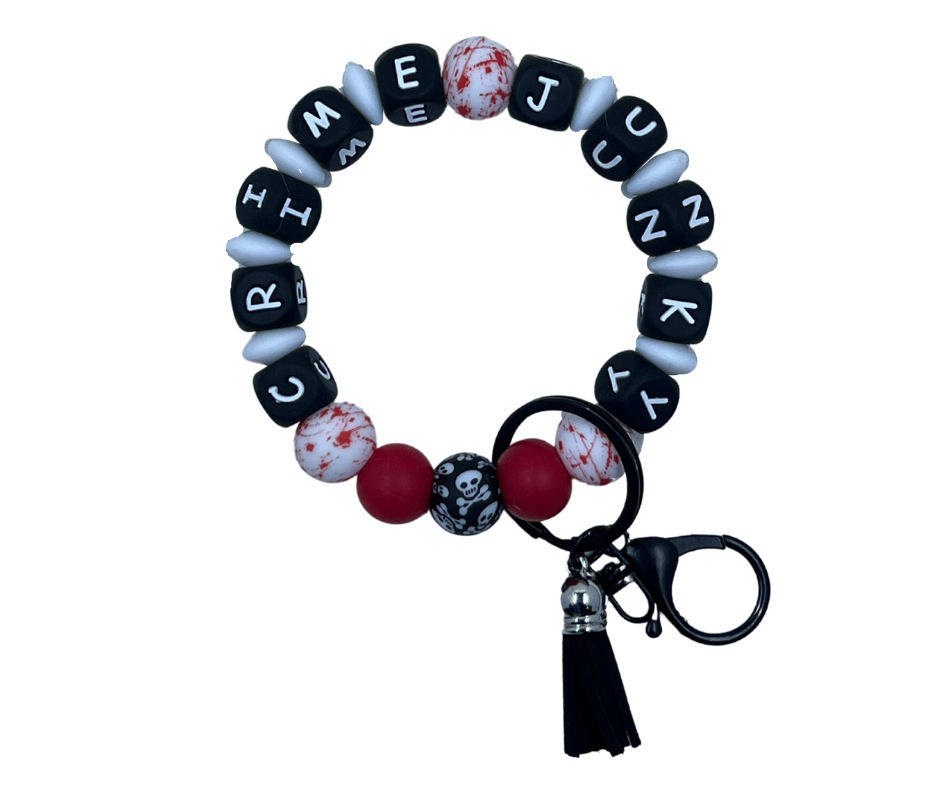 Crime Junky Bracelet Keychain