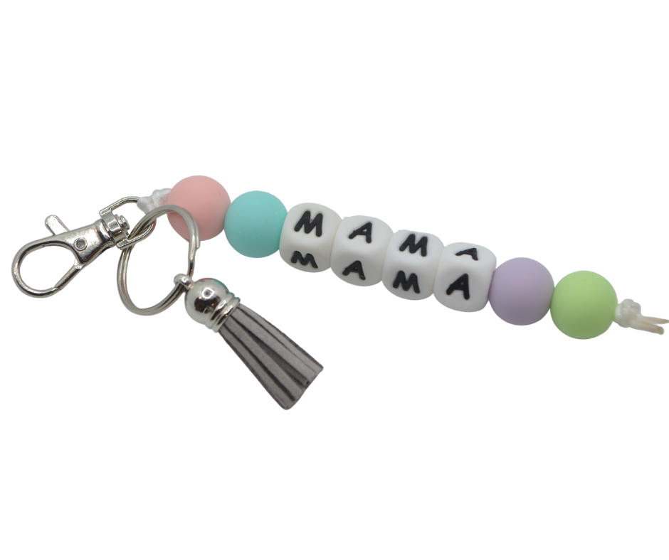 Momma Keychain Bright