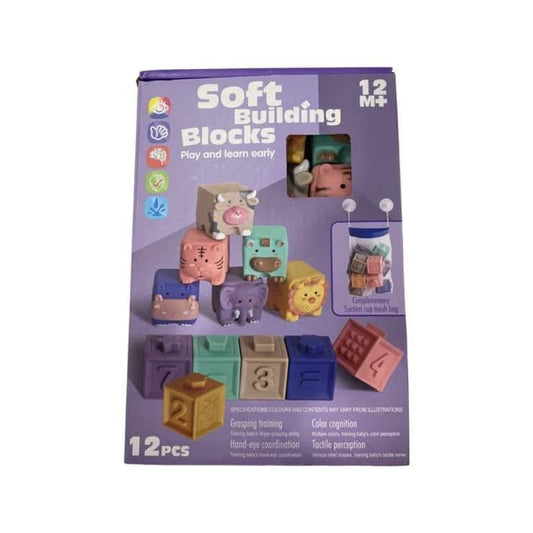 Soft Silicone Building Blocks