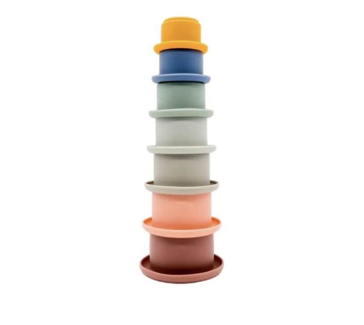 Silicone Stacking Cups